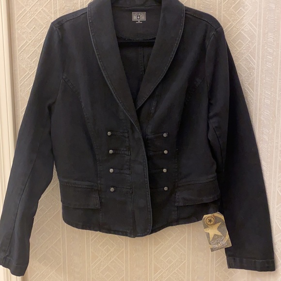 Converse One⭐️Star Jackets & Blazers - New Converse black denim jacket New w/tags